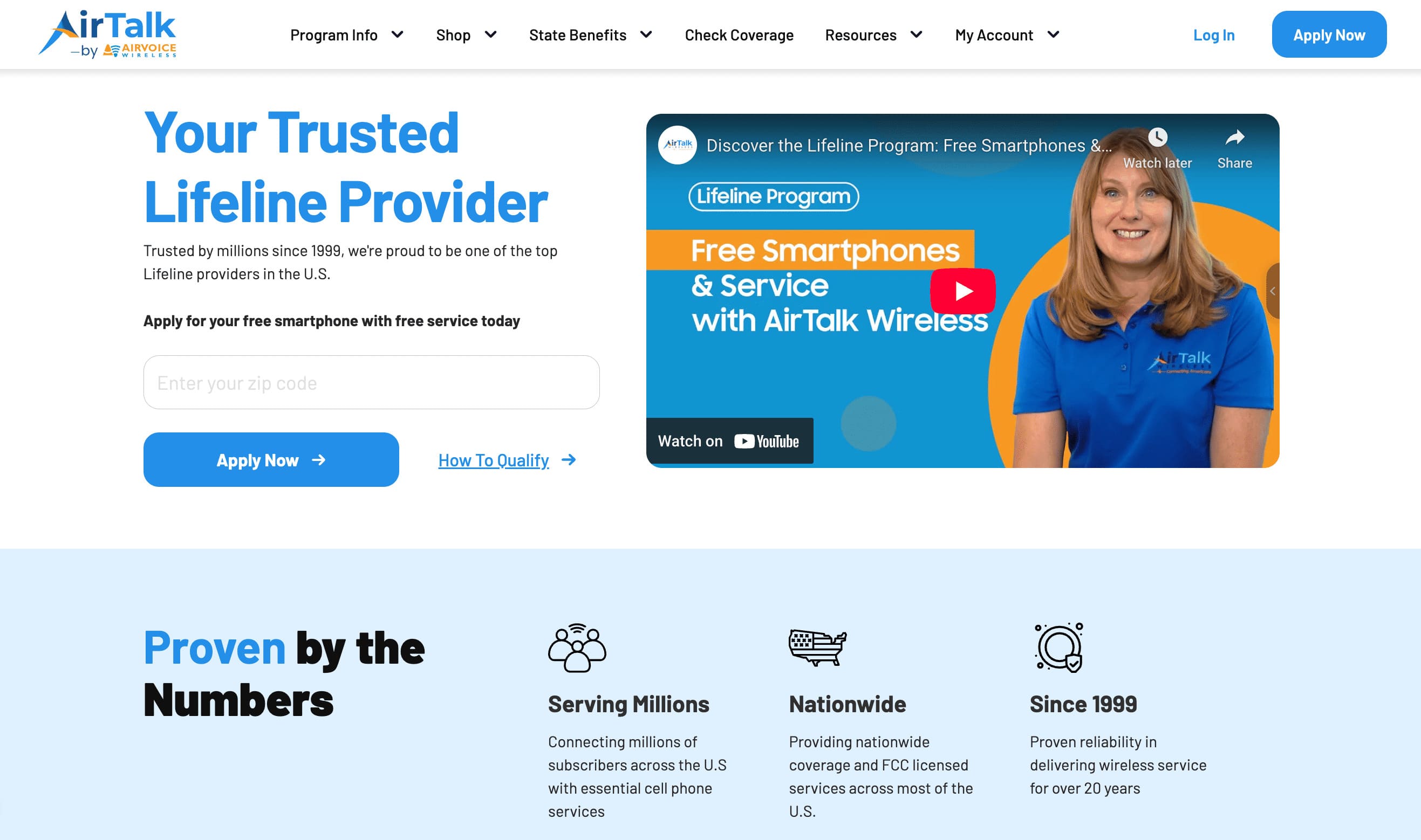 AirTalk Wireless free government phone